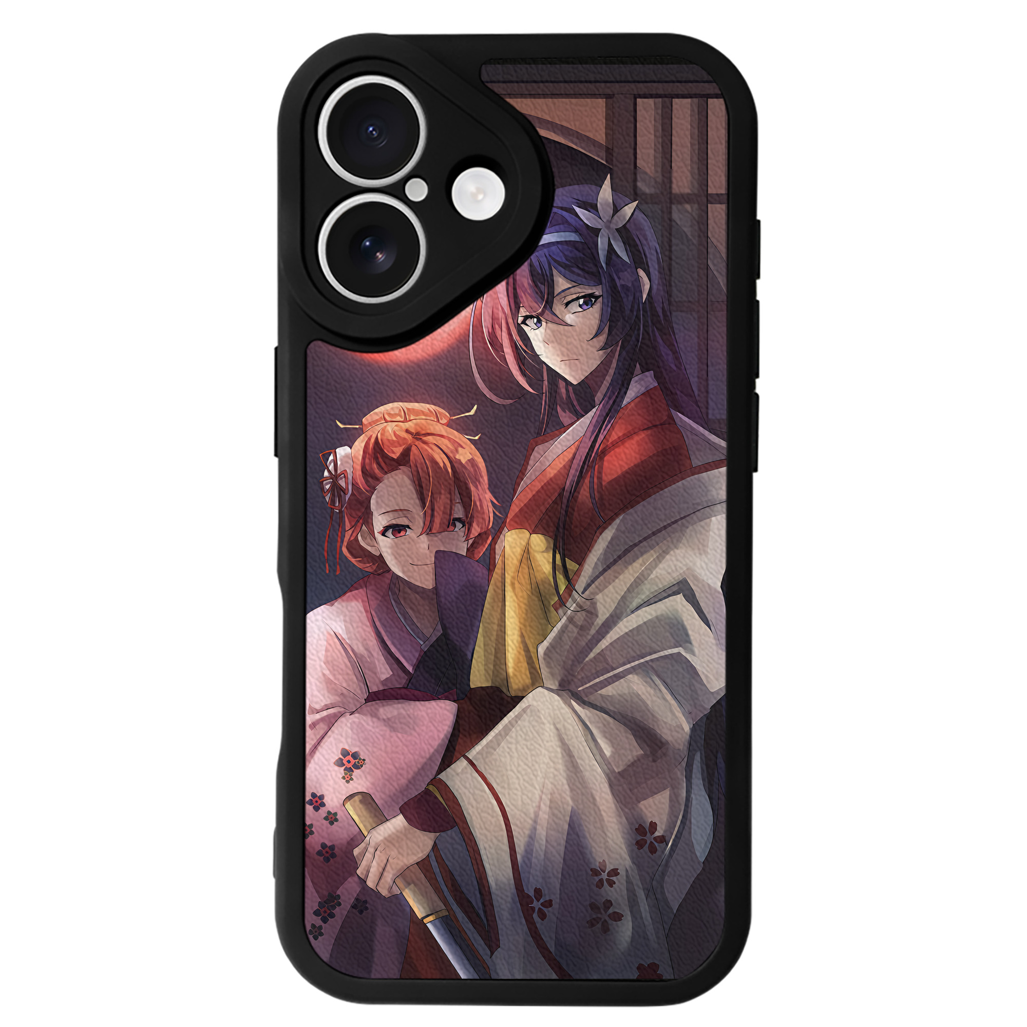 （画像用） 文豪ストレイドッグス Bungo Stray Dogs 【iPhone 16シリーズ対応】シリコンスマホケース（レザー調） 材質：シリコン